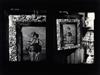 ROBERT DOISNEAU (1912-1994) Group of 25 Parisian photographs on 15 sheets of kitschy curisoities and antiques associated with au mauva